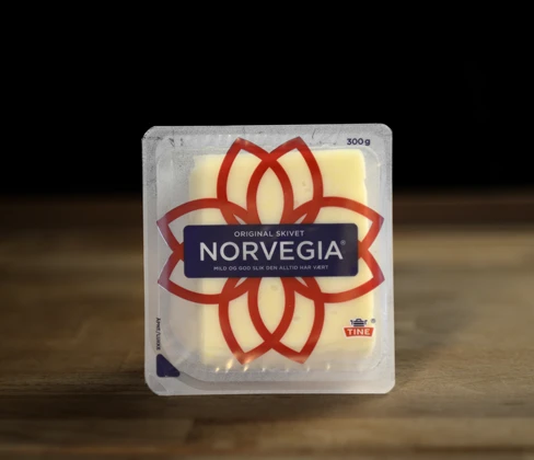 Norvegia ost skivet