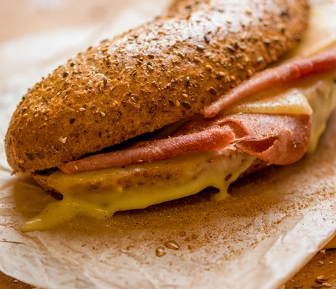 Sandwich med roastbeef